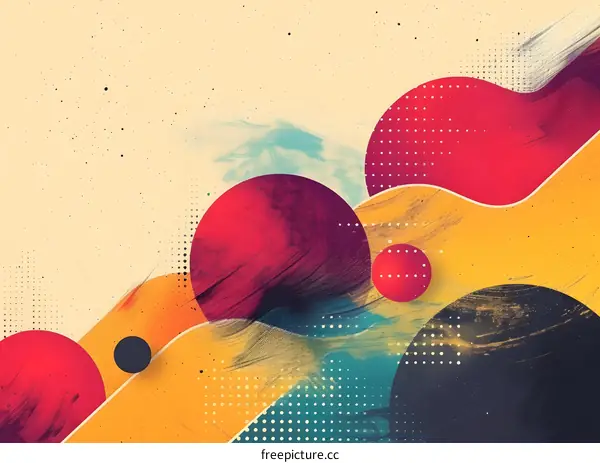 Abstract Colorful Background Design