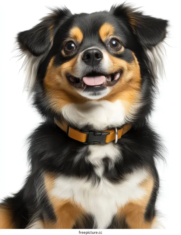 Close-up Portrait of a Mixed Breed Dog