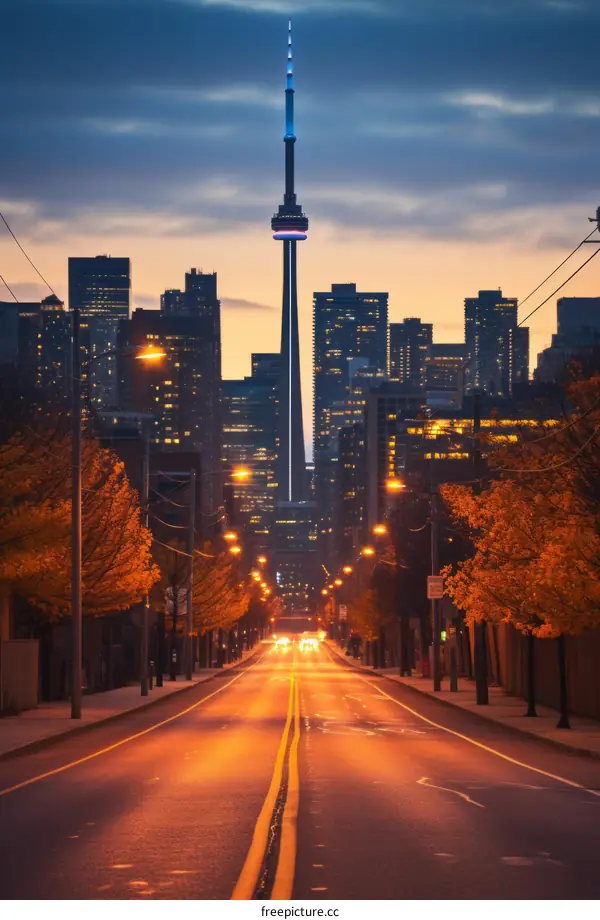 Toronto Skyline at Dusk