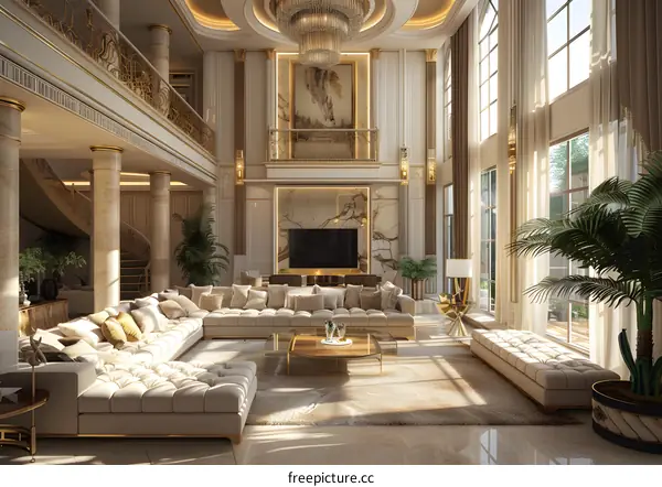 Modern luxury interior design