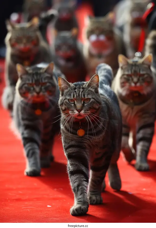 Cats on the Red Carpet at the Premiere of Cats