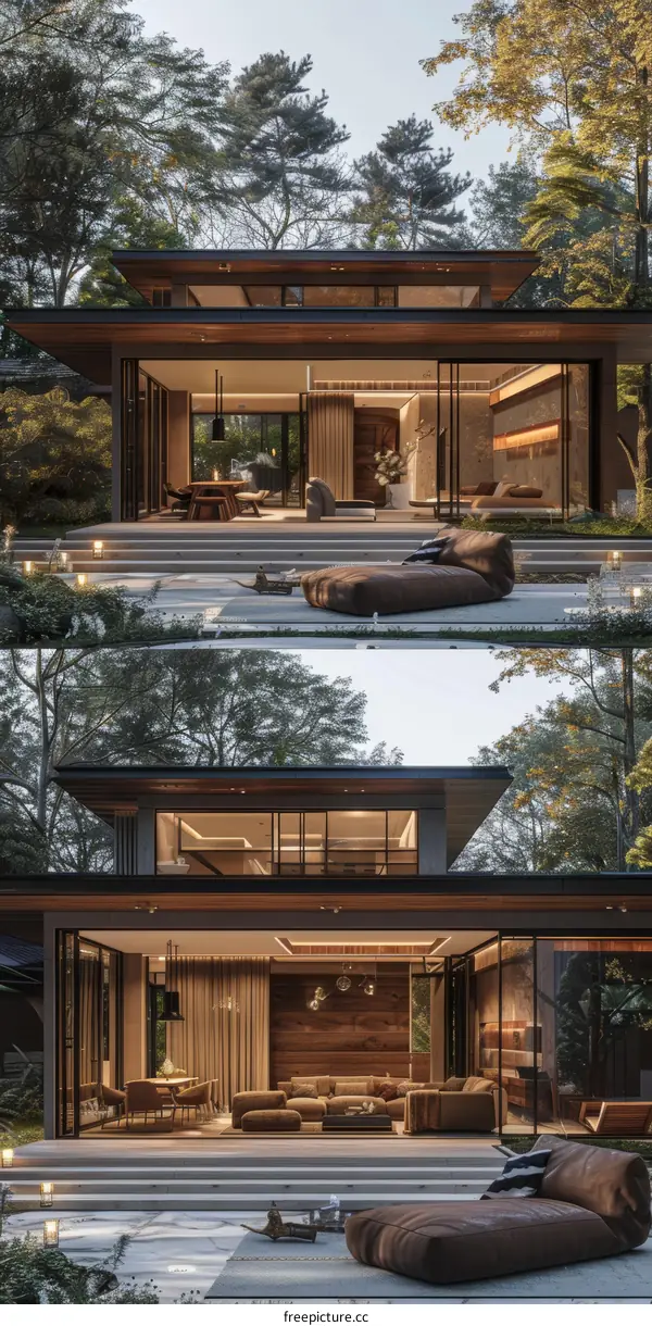 Modern Minimalist House Design with Natural Elements