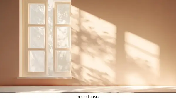 Soft Sunlight through a Window