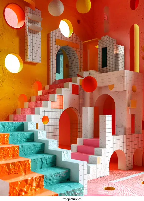 Abstract Architectural Playground