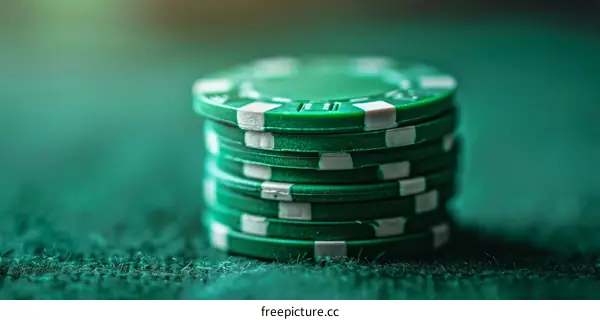 Stack of Casino Chips