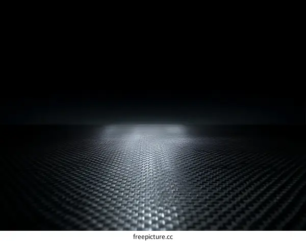 Abstract Dark Carbon Fiber Texture Background