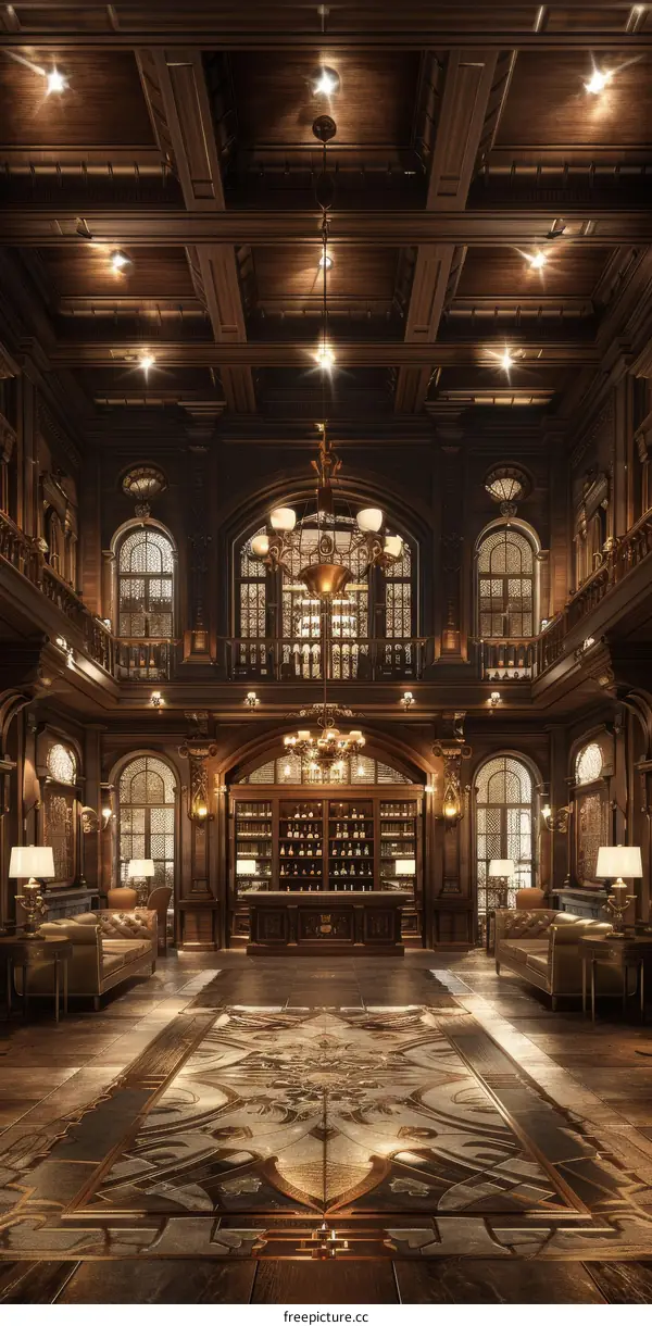 Grandiose Interior Design of a Luxury Mansion