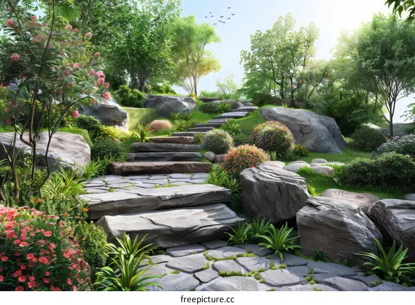 Landscape design效果图