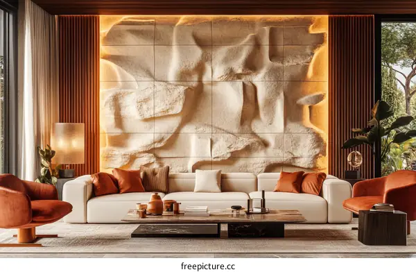 Modern Minimalist Living Room Interior Design