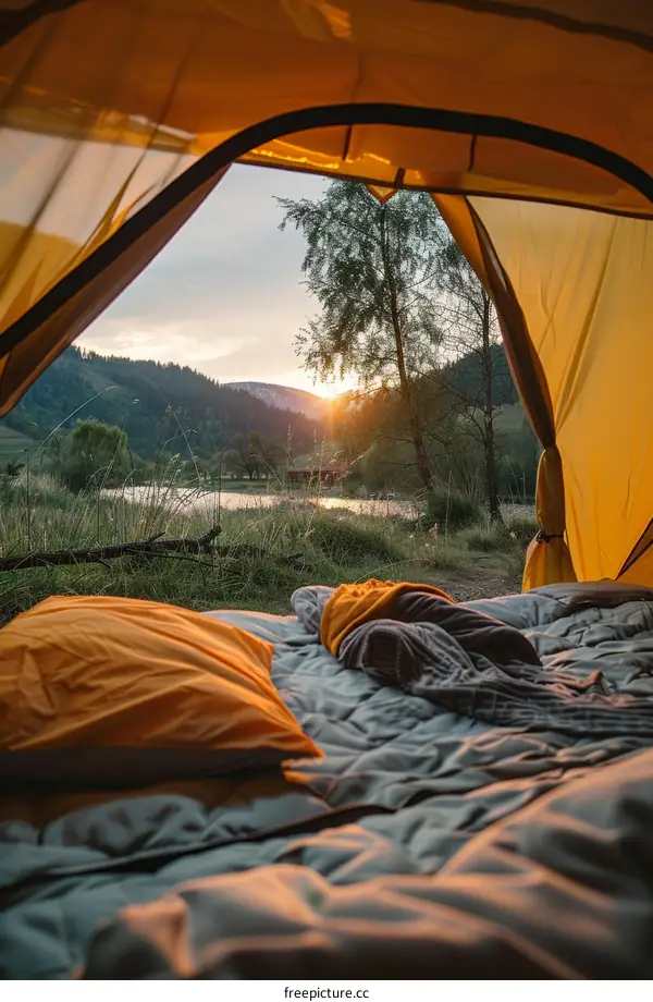 Camping in the great outdoors provides a unique experience of nature