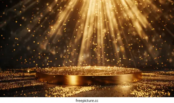 Golden Particles Stage