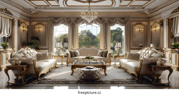 Luxurious Living Room