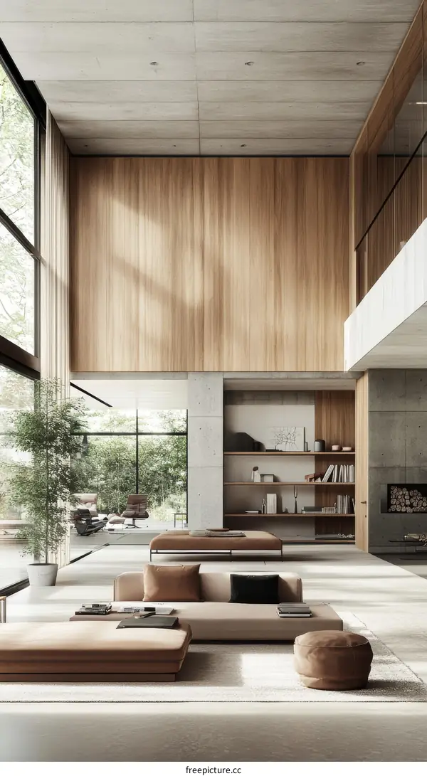 Modern Minimalist Living Room Interior Design