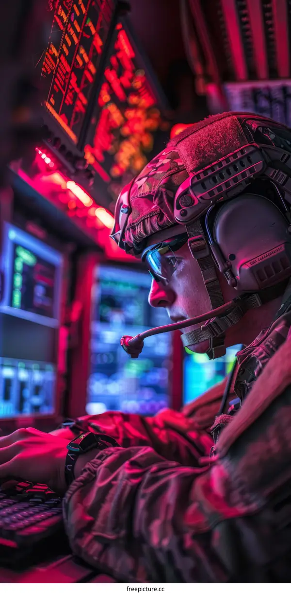 Soldier in the War Room