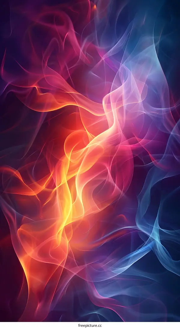 Colorful Flames
