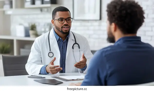 Doctor Patient Consultation Medical Professional Healthcare