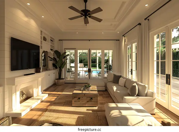 Sun Drenched Living Room