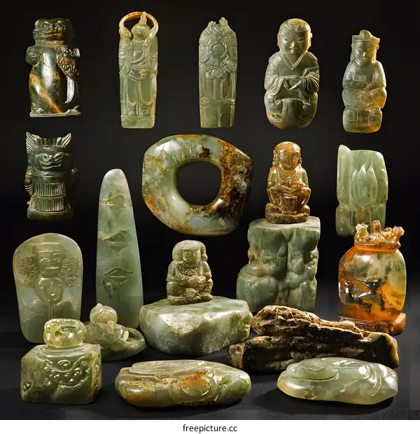 Collection of Ancient Chinese Jade Carvings