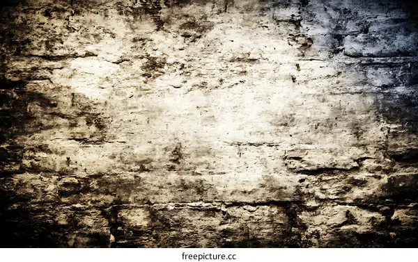 Aged Brick Wall Texture Background