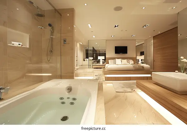 Lavish Master Bathroom
