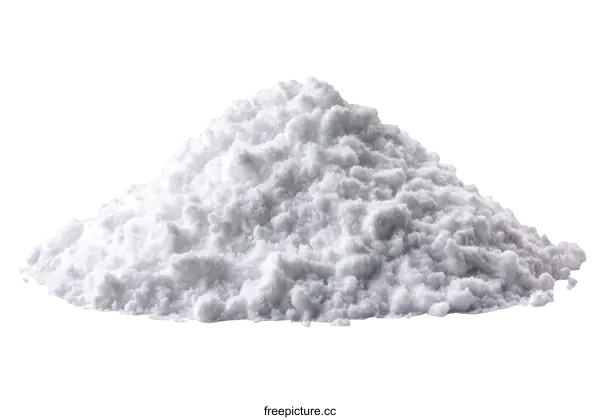 [Transparent Background PNG]Pile of White Powder Food Ingredient