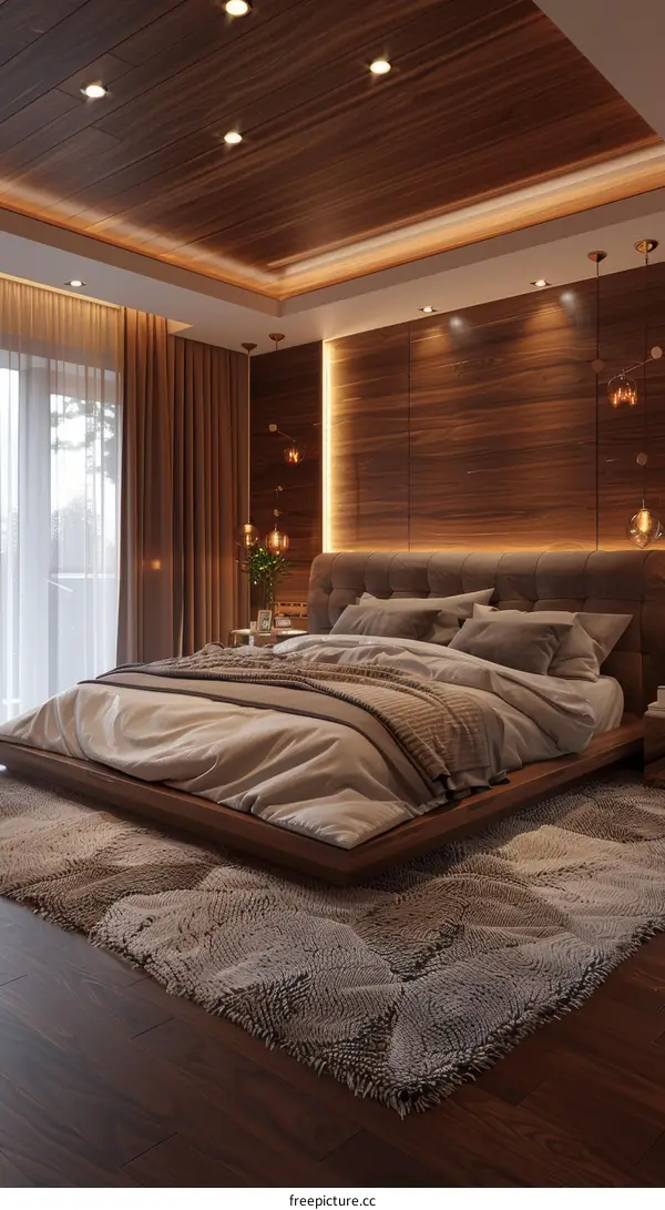 Modern Minimalist Wooden Bed Frames