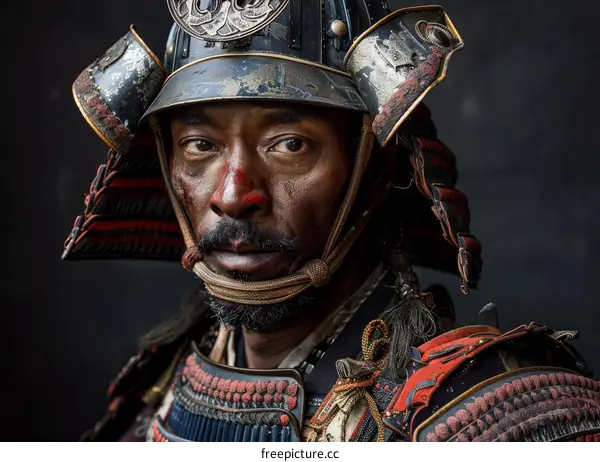 Portrait of a Black Samurai