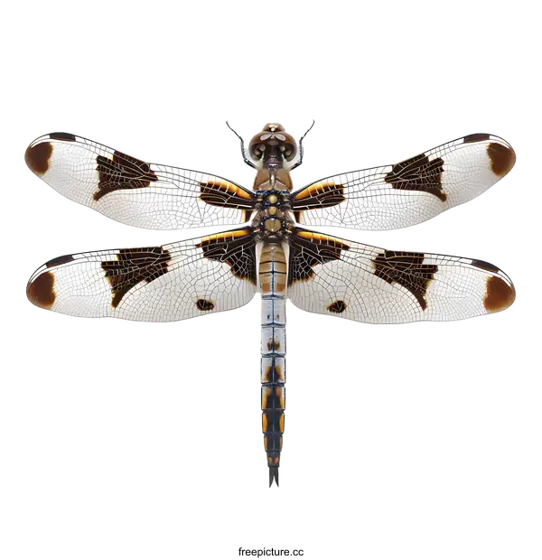 [Transparent Background PNG]Dragonfly Insect Wings Detailed Close Up