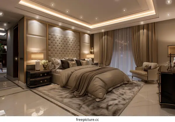 Luxury Master Bedroom Modern Interior Design Ideas
