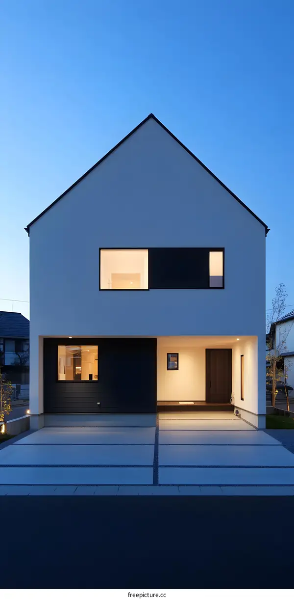 Modern Minimalist House Exterior Design