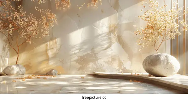 Elegant Minimalist Interior Design with Natural Elements