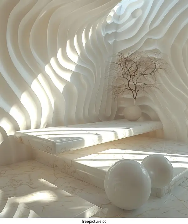 Abstract Modern Architecture Interior Design