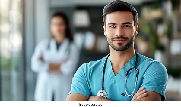 Confident Medical Professional Portrait