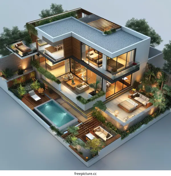 Luxury Modern Villa with Private Pool