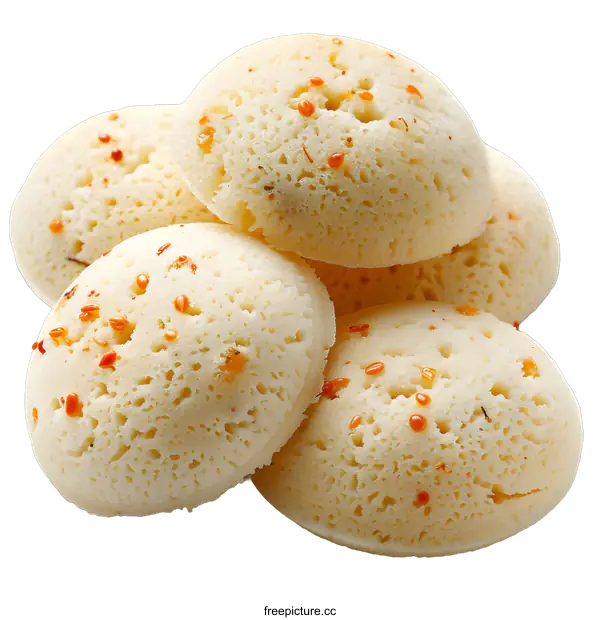 [Transparent Background PNG]Indian food idli