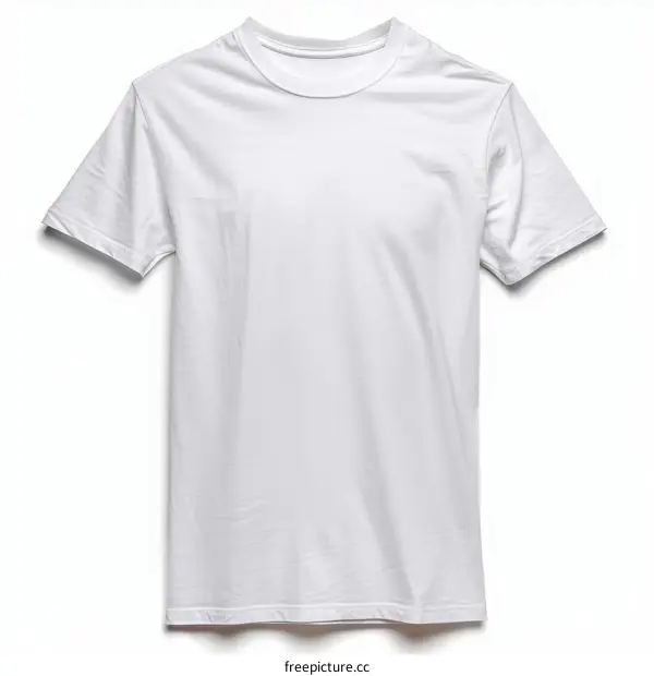 Plain White T-Shirt Mockup