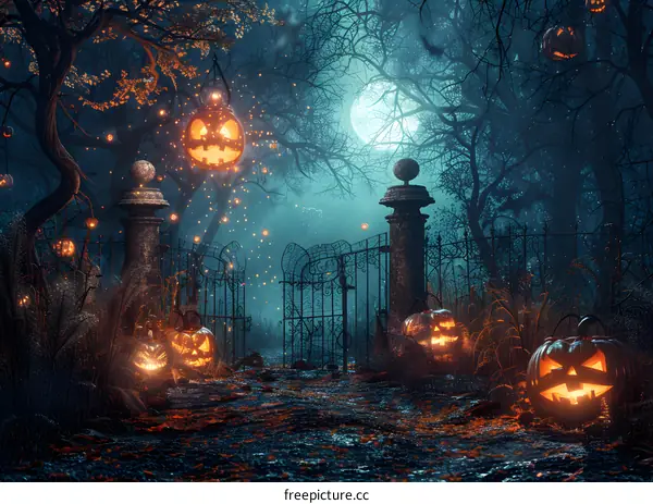 Halloween Jack-o-lantern