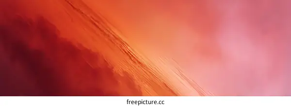 Abstract Colorful Sky Sunset