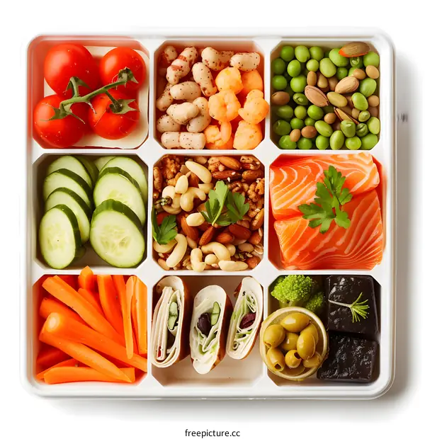 Healthy and Balanced Meal Prep Container