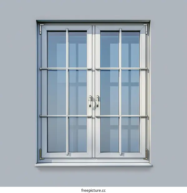 3D Rendering of a Double-Hung Window