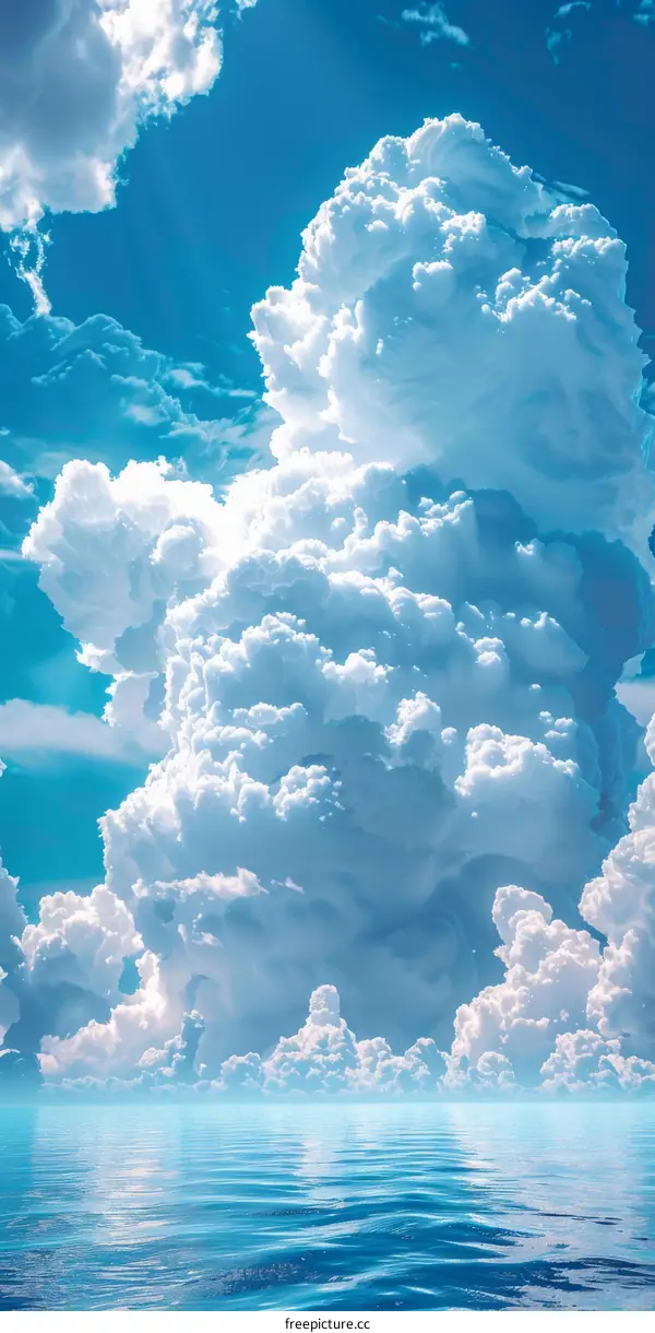 Stunning Sky and Sea Cloud View