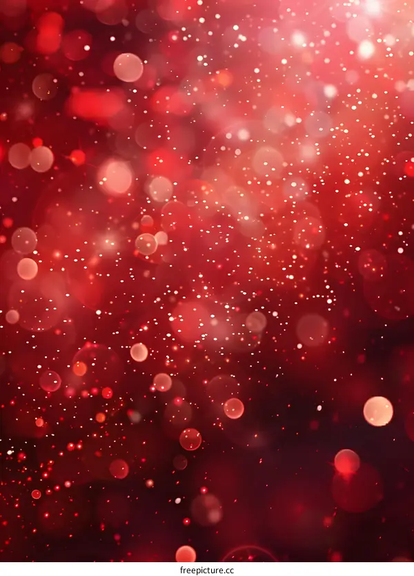 Red Blurred Background