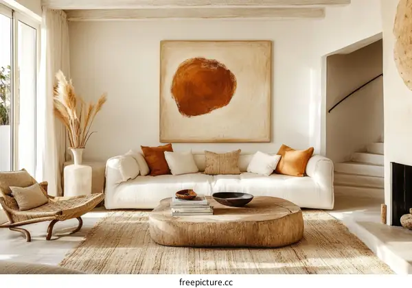 Modern Minimalist Living Room Interior Design