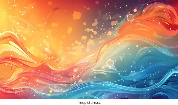 Colorful Wavy Background
