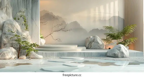 Elegant Zen-Inspired Interior Design