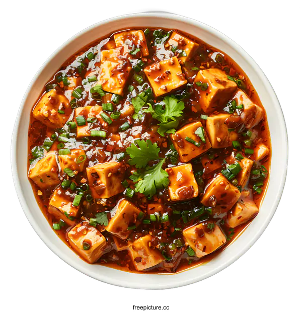 [Transparent Background PNG]mapo tofu