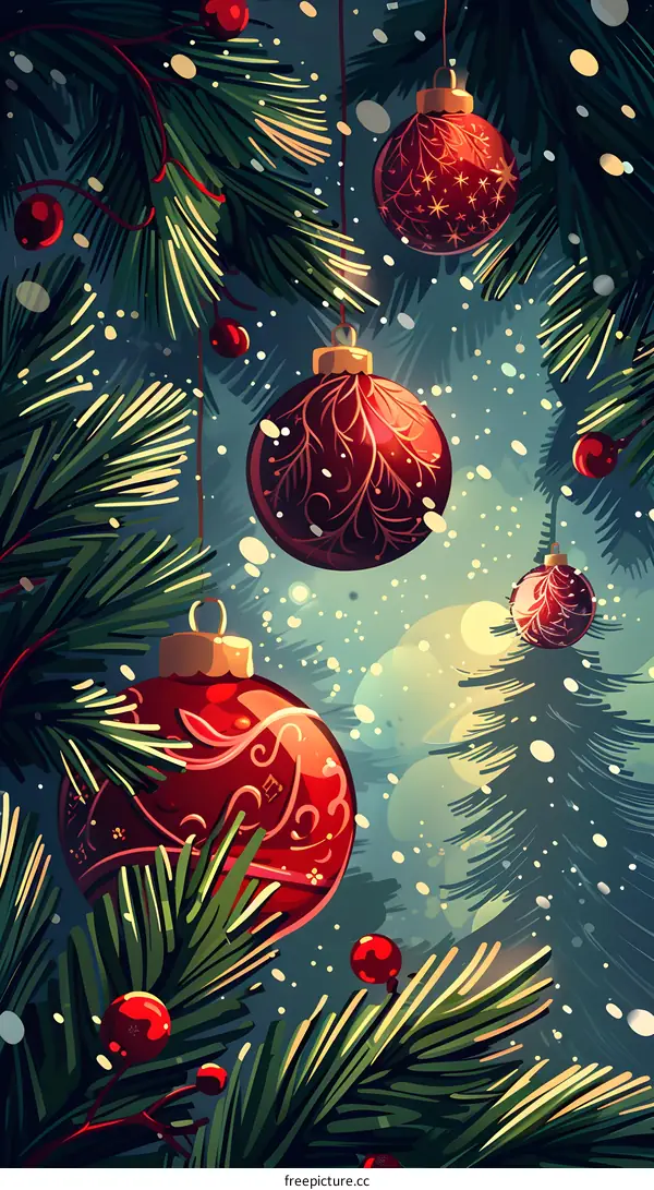 Christmas Tree With Ornaments