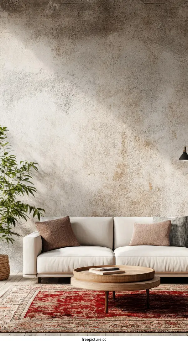 Modern Rustic Living Room Interior Design