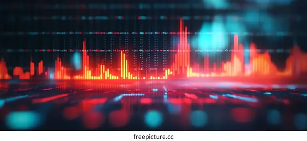Abstract Financial Data Visualization