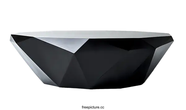 [Transparent Background PNG]Modern Geometric Coffee Table Design